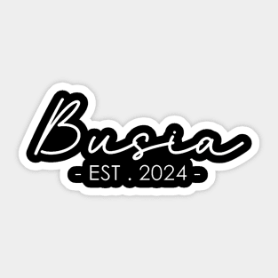 Mimi Est 2024 Busia Mother Day New Grandma Pregnancy Sticker